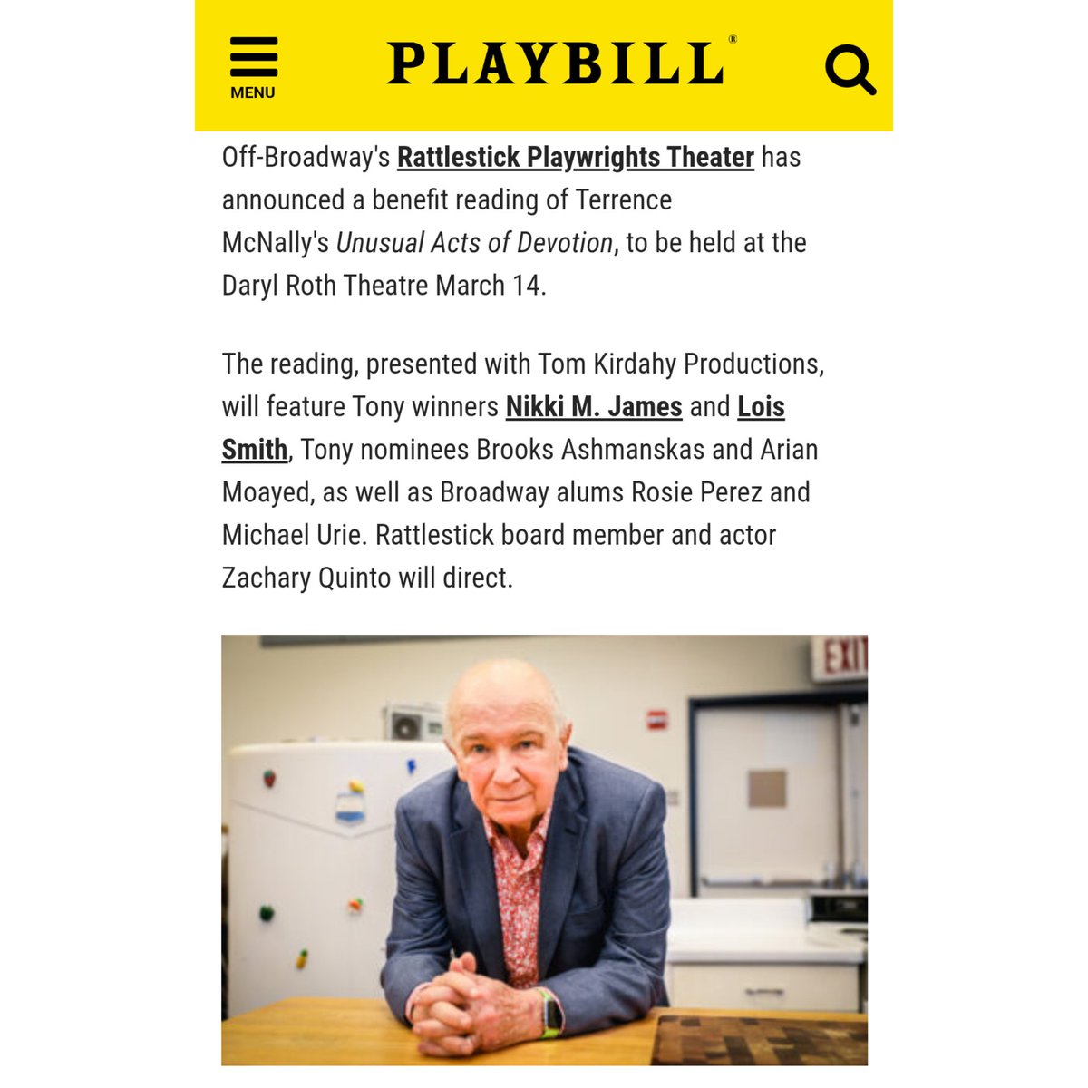 Rattlestick Theater tweet media