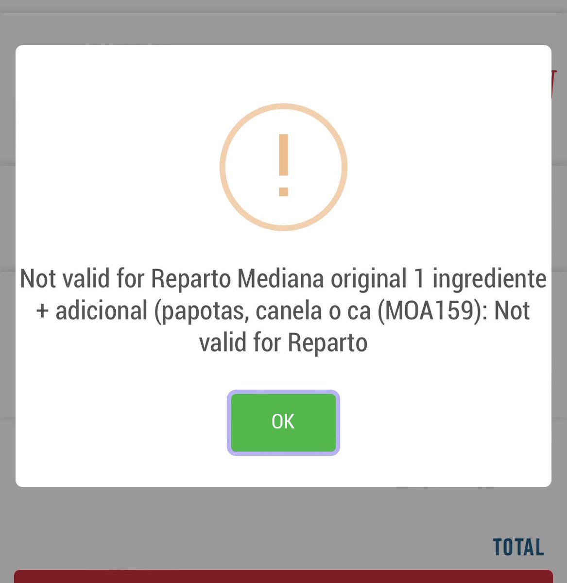 astridtap's tweet photo. @dominos como para ordenar en línea pero a la hora de pagar “not valid for reparto” y pone precio normal??? 🧐🧐🧐 https://t.co/4DoIebdzVY