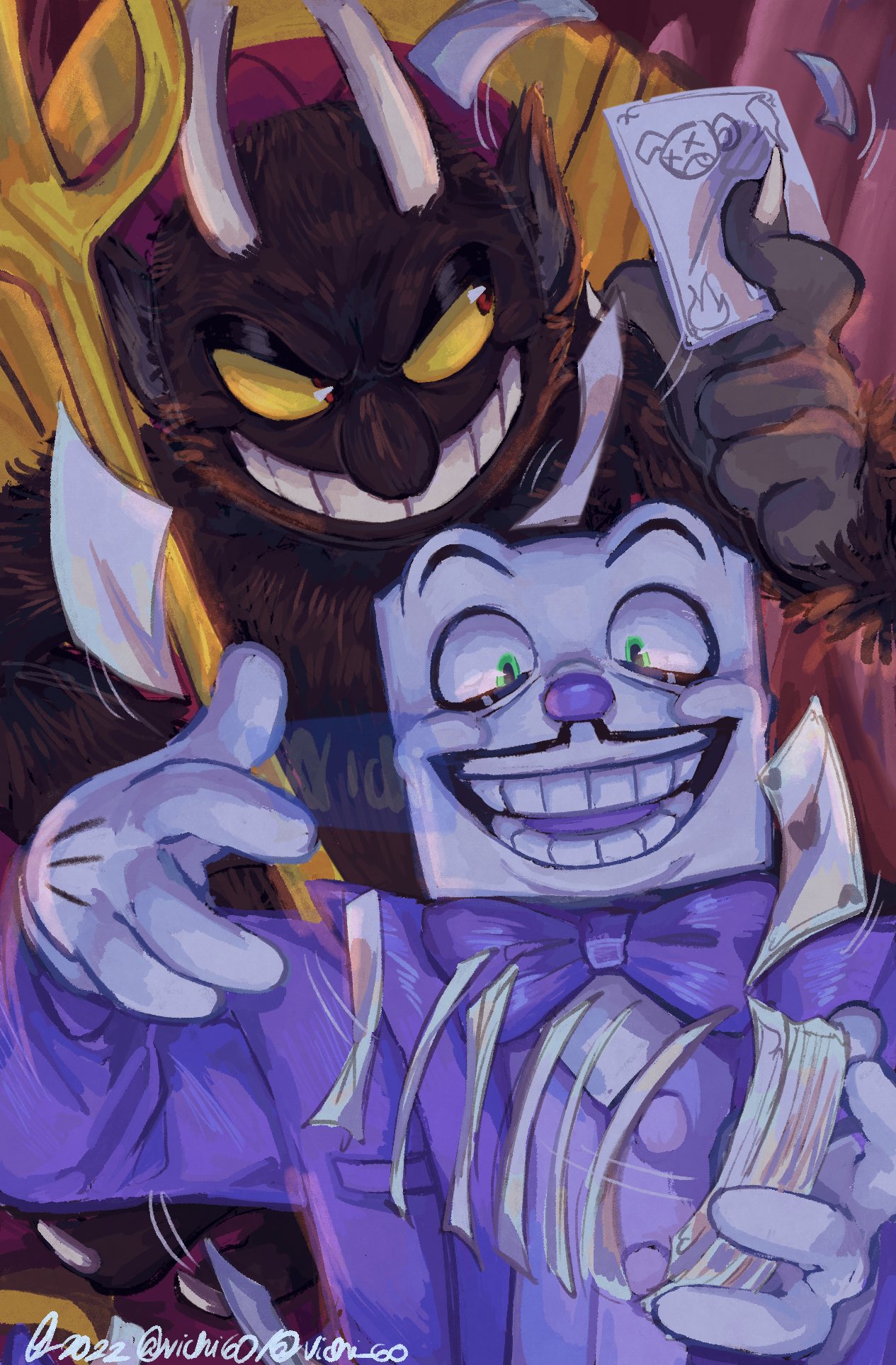 King Dice and The Devil Fanart