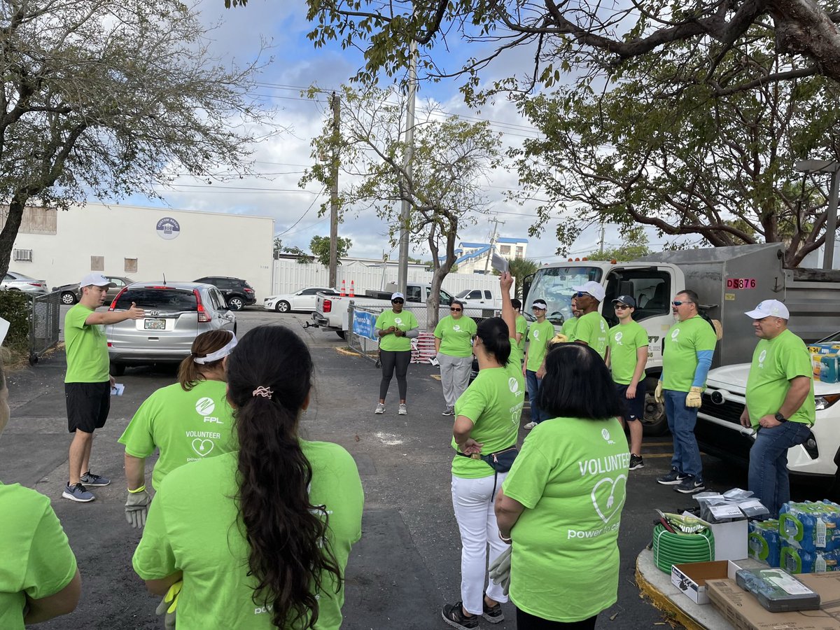 Yesterday at Power to Care 2022 with Citrus Health in Miami. Glad we were able to give back to our community. #FPLcares