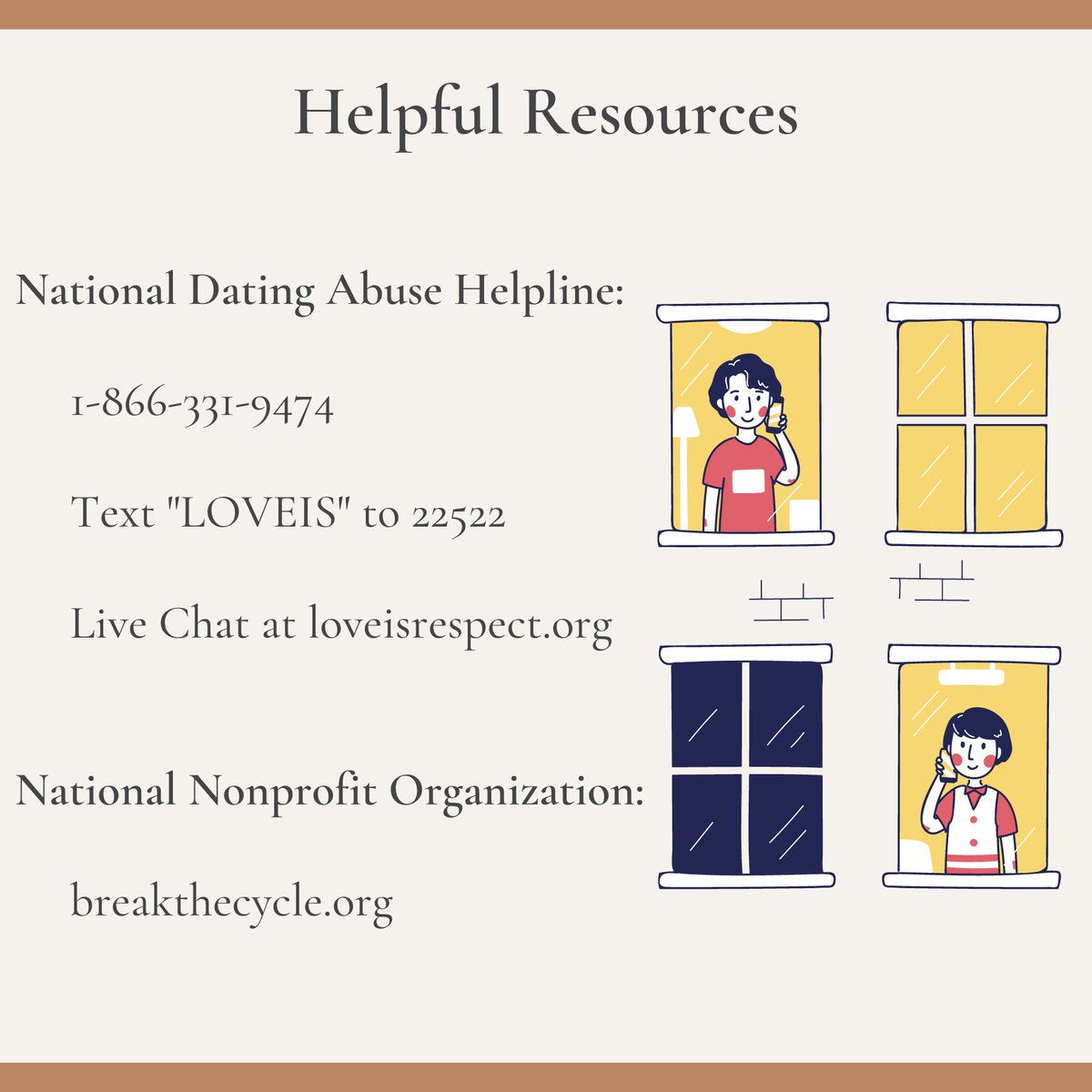 ColumbiaSynapse's tweet photo. Understanding Teen Dating Violence! According to the National Institute of Justice, teen dating violence is "physical, psychological or sexual abuse, harassment, or stalking of any person ages 12 to 18 in the context of a past or present romantic or consensual relationship." https://t.co/Rv80K7u9MS