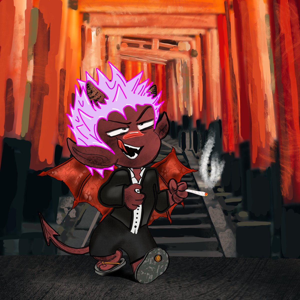 Demons on Holiday PRE-SALE IS LIVE tweet media