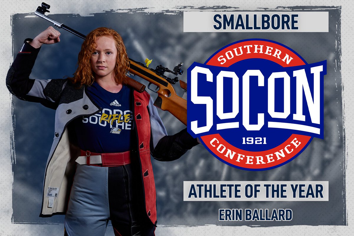 GSAthletics_RF's tweet photo. 𝐒𝐌𝐀𝐋𝐋𝐁𝐎𝐑𝐄 𝐀𝐓𝐇𝐋𝐄𝐓𝐄 𝐎𝐅 𝐓𝐇𝐄 𝐘𝐄𝐀𝐑
Way to go, Erin!
#HailSouthern | #SoConRIFLE https://t.co/uMHnwEnM9Y