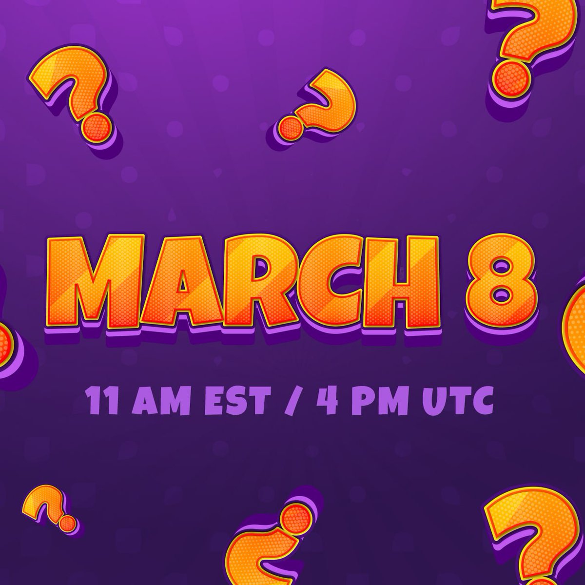 MicroPets_io's tweet photo. 💥POOL REFILL &amp; SPECIAL ANNOUNCEMENT 💥

⏰ Set your alarm for March 8th at 11 AM EST / 4 PM UTC

There’s some insanely bullish news about to happen that’ll blow all of you away!

We’ll be refilling the reward pool shortly after this announcement (you’ll all be happy)

👇 https://t.co/xFj2gWaa8G