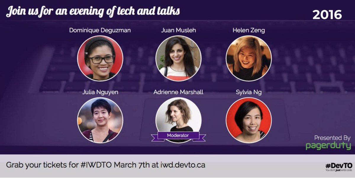 In 2016 we invited @Itshella_dom @JuanMusleh @fleurchild @sylvng @hwz @AdrienneRM and we had a special guest The Honourable @LGLizDowdeswell Join us on Tuesday techto.org/events/techtog…