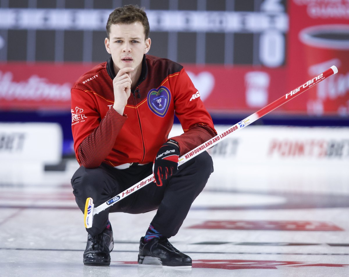 TSNCurling's tweet image. .@Team_NYoung soaking it all in during first Brier 

“We may be a young team here, but I don’t think we think of ourselves as being the teenagers at the Brier. We think of ourselves as Team NFLD and we’re so excited to be here." - Nathan Young 

MORE: tsn.ca/1.1767018