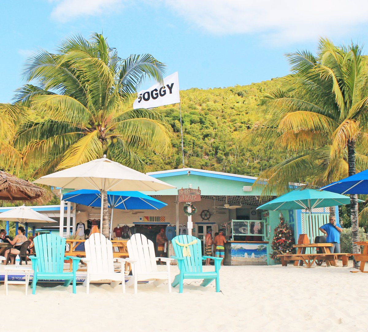 An afternoon at Soggy is just what the doctor ordered! 🍹 #WhiteBayVillas

#jostvandyke #britishvirginislands #bvi #bvistrong #bvilove #luxuryvillas #caribbean #caribbeanfood #caribbeanvacation #bestvacations #warmdestination #vacationdestination #dreamvacation #soggydollar