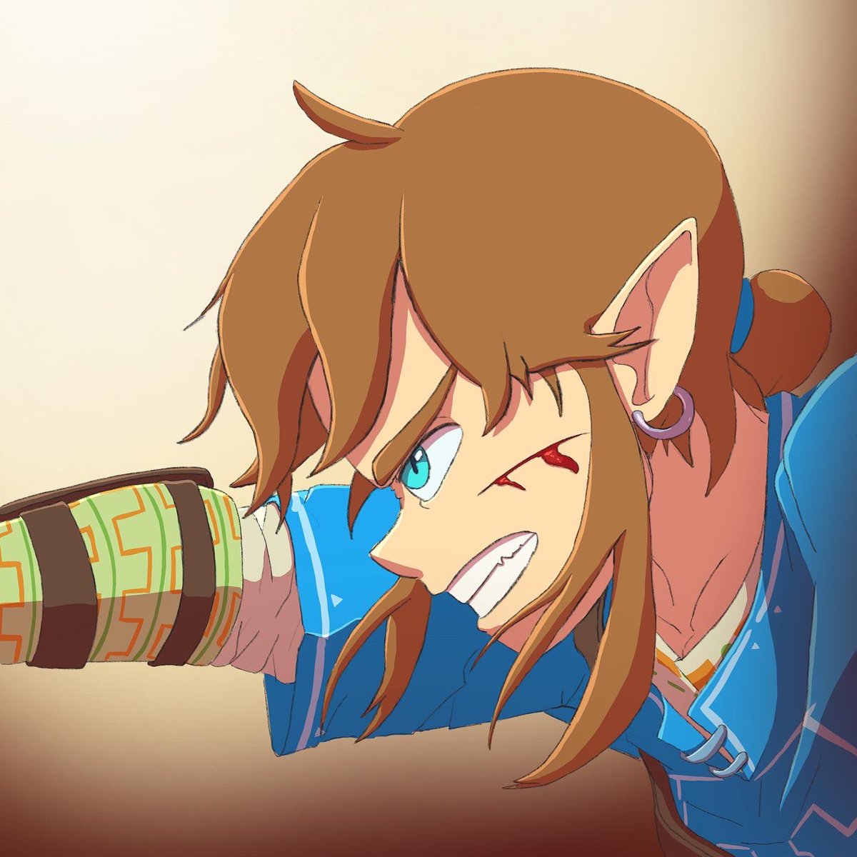 Tokopimv's tweet photo. A bit late, but happy bday BOTW…! #BreathoftheWild #BotW5th https://t.co/2jgZIwUBa7