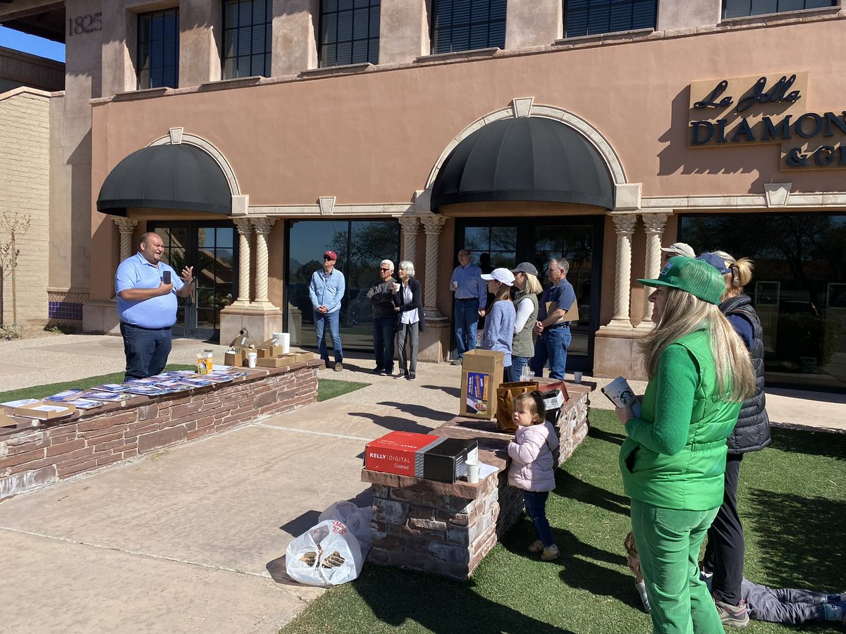 Successful day of canvassing with volunteers throughout southern Arizona helping get us on the ballot! 

If you haven’t had one of us knock your door you can sign online here: danielforaz.us/petition

You can help other folks like: @almaforarizona @Hernandez4pima @MathisforAZ