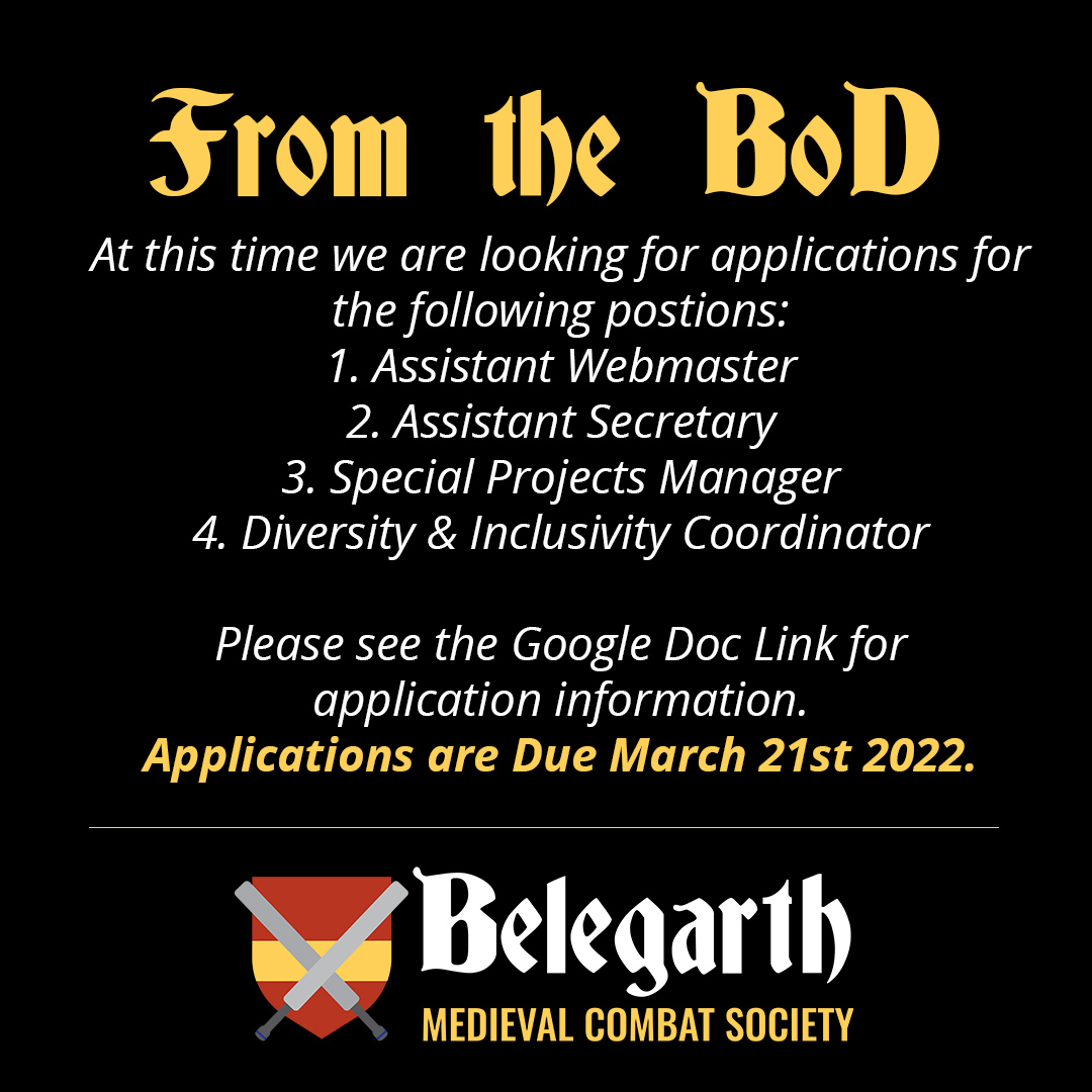 Belegarth Medieval Combat Society tweet media