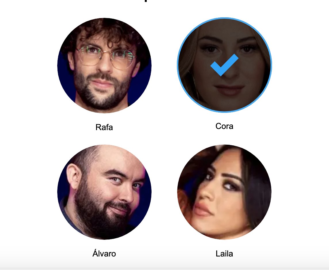 LauDeLemon's tweet photo. Han vuelto a abrir las votaciones.
A VOTAR A CORA!
+5 PARA CORA #CoraFuera #Secret7m #secret6m #secretnoche8 https://t.co/SInPtjheRH
