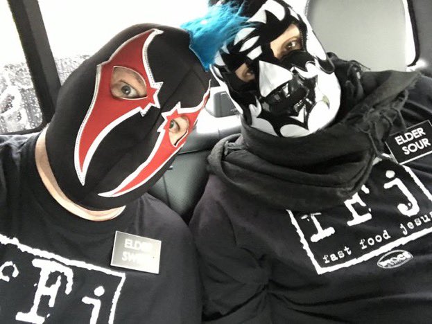 elder_sweet's tweet photo. @ElderSour @TonyKhan Did you bring a belt?? We comin’ for it!!!  #RespectTheElders  #THROATPUNCHCITY https://t.co/B52vuxVCdq
