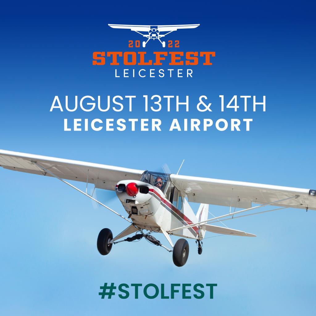 #STOLFEST 13th &amp; 14th August 
Please note: this event is open to LAC members and Fly in visitors only. PPR required 
Leicestershire Aero Club