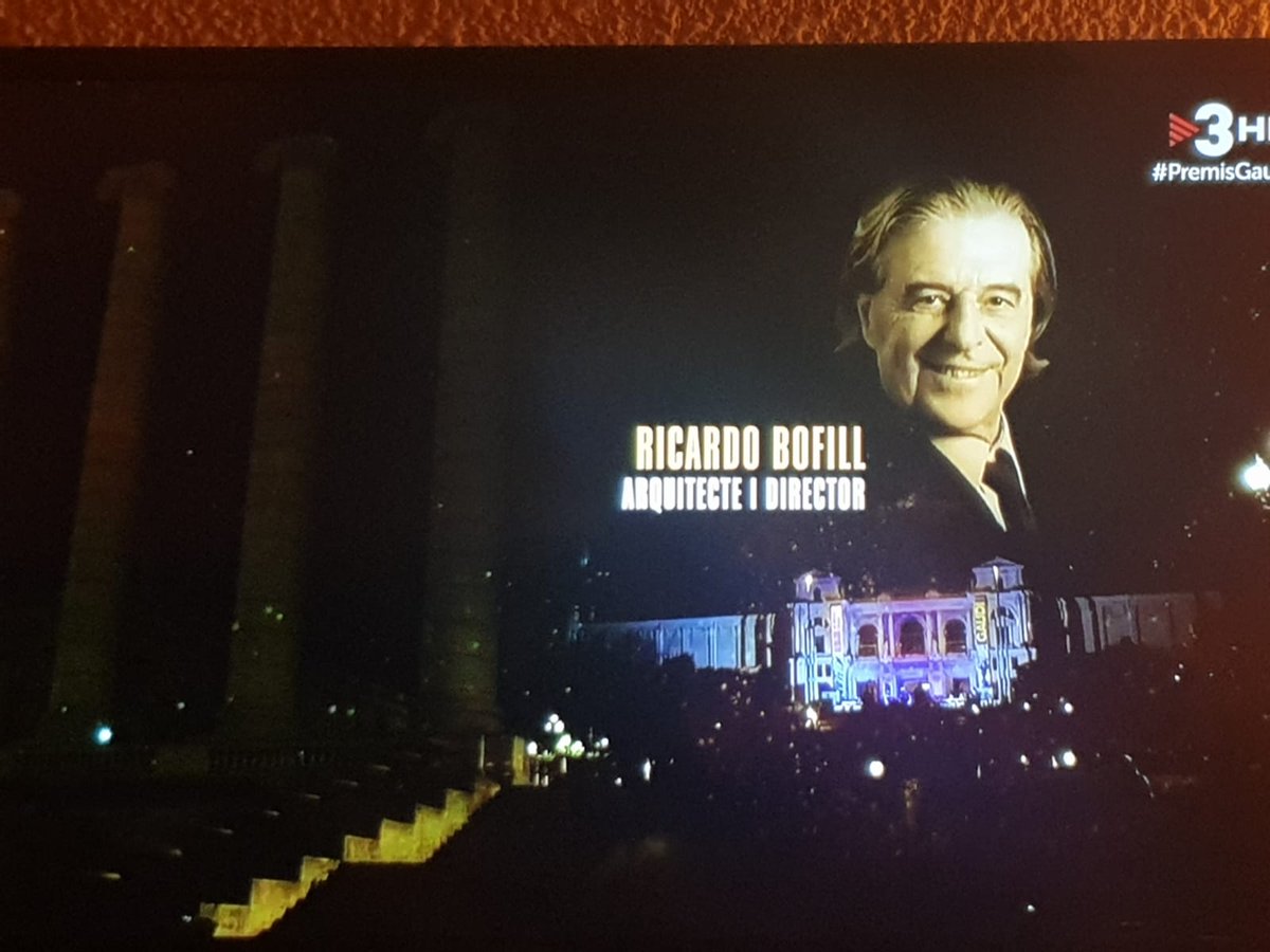 IN MEMORIAM als #premisgaudi de l'<a href="/academiacinecat/">Acadèmia del Cinema Català – Premis Gaudí</a> <a href="/ricardobofill/">Bofill Arquitectura</a>