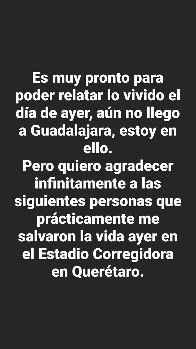 Checoespinoza21's tweet photo. No tengo cómo agradecerles por tanto. Gracias a todas y todos los que me han contactado para saber si me encuentro bien. https://t.co/APtSH3ggZN
