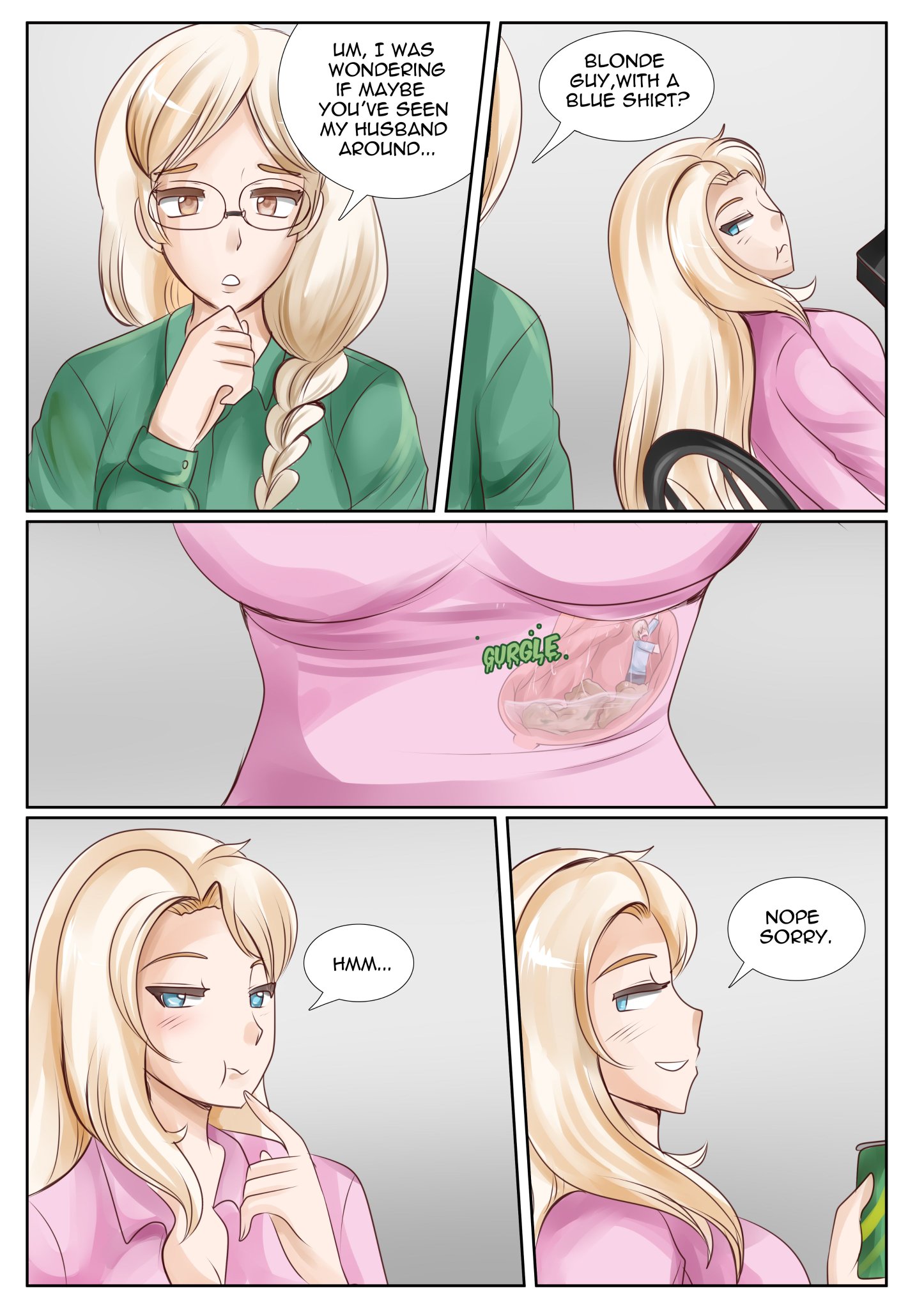 Signe the Fairy 🧚‍♀️ (dcvfgb1234) 🔞 on X: A shame Ida has no idea where  the girl's hubby is. Otherwise I'm sure she'd have helped. Seems her tum is  quite busy digesting