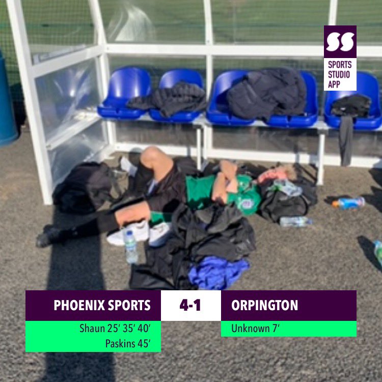 Big 6 points today  vs <a href="/OfcSundays/">Orpington FC Sundays</a> boys dominated the first game throughout. Second game showed character going one goal behind and down to 10 men but Orpington couldn’t live with big Shaun today. Wellies on astro turf???? #UTP
