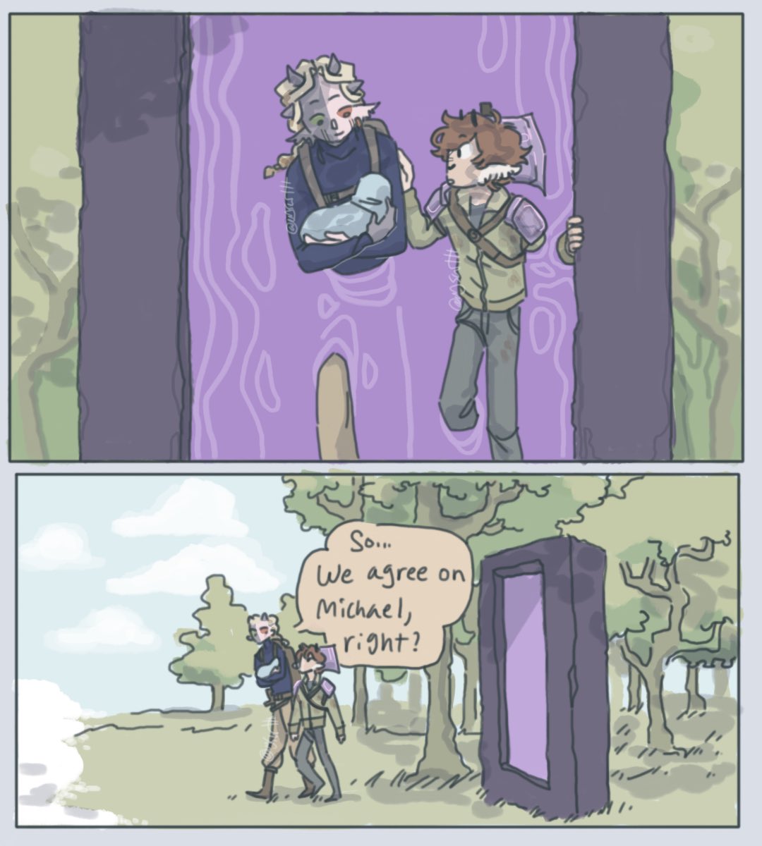 lysarttt's tweet photo. Day 1 (a beeduo comic)
[1/4]

#beeduo #beeduofanart #ranboofanart #tubbofanart https://t.co/IGgdvKa5Wh