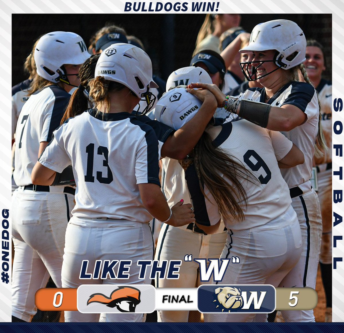 WU_Bulldogs's tweet photo. Another #WINgate Saturday

Both #WULAX teams take down ranked Limestone teams to open SAC play!

#1 #WUBSB moves to 6-0 in the SAC with a sweep over Anderson!

#WUSB outscores Tusculum 15-0 in the DH sweep to open SAC play!

#OneDog https://t.co/wJbg2wCKZa