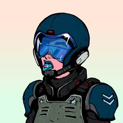 NeoMiamiTV's tweet photo. Cro Calloway is Senior Officer Minnie Trax @LunarForce https://t.co/vadX446OhE