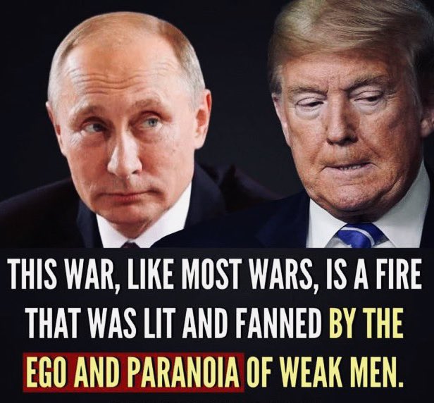 Bridget0805's tweet photo. @P1attThomas @MichaelvanMind YOU clearly didn’t think your question through very hard.
TFG helped Putin get set up for this invasion🤬

#TrumpPutin 
#ButPutin 
#RussianUkrainianWar 
#RussiaUkraine https://t.co/UXsecYMFrg