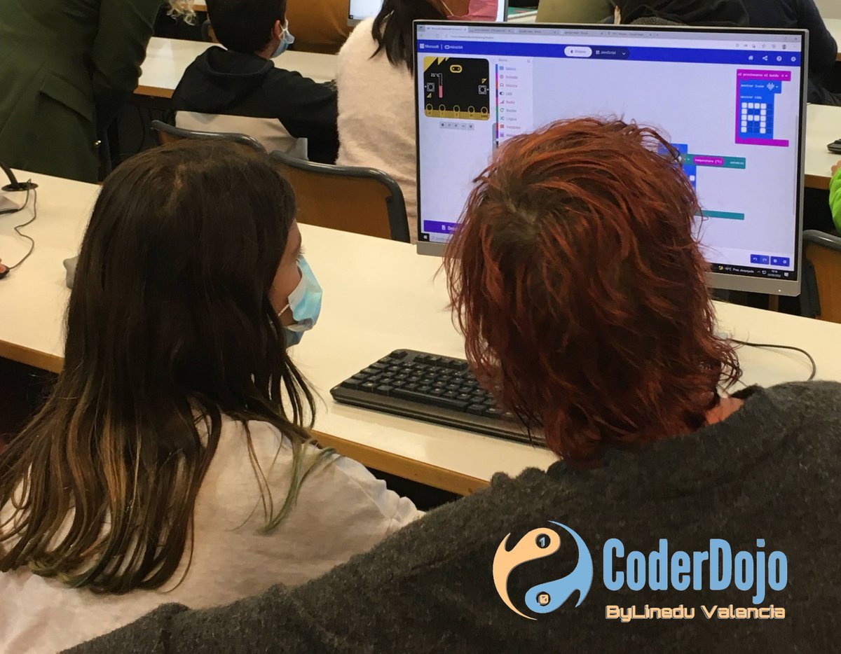 bylinedu's tweet image. @CoderDojoVLC es inlcusivo, muchos ninjas nos acompañan de: @elarcanazaret @ValenciaCaritas, Economato de la Fuente de San Luis o el IES El Clot.

Un proyecto de @etsid @bylinedu @CEFIREambitCTEM con  @fecyt_ciencia 

#AlianzaSTEAM #NinasEnPieDeCiencia #CoderDojoGIrls