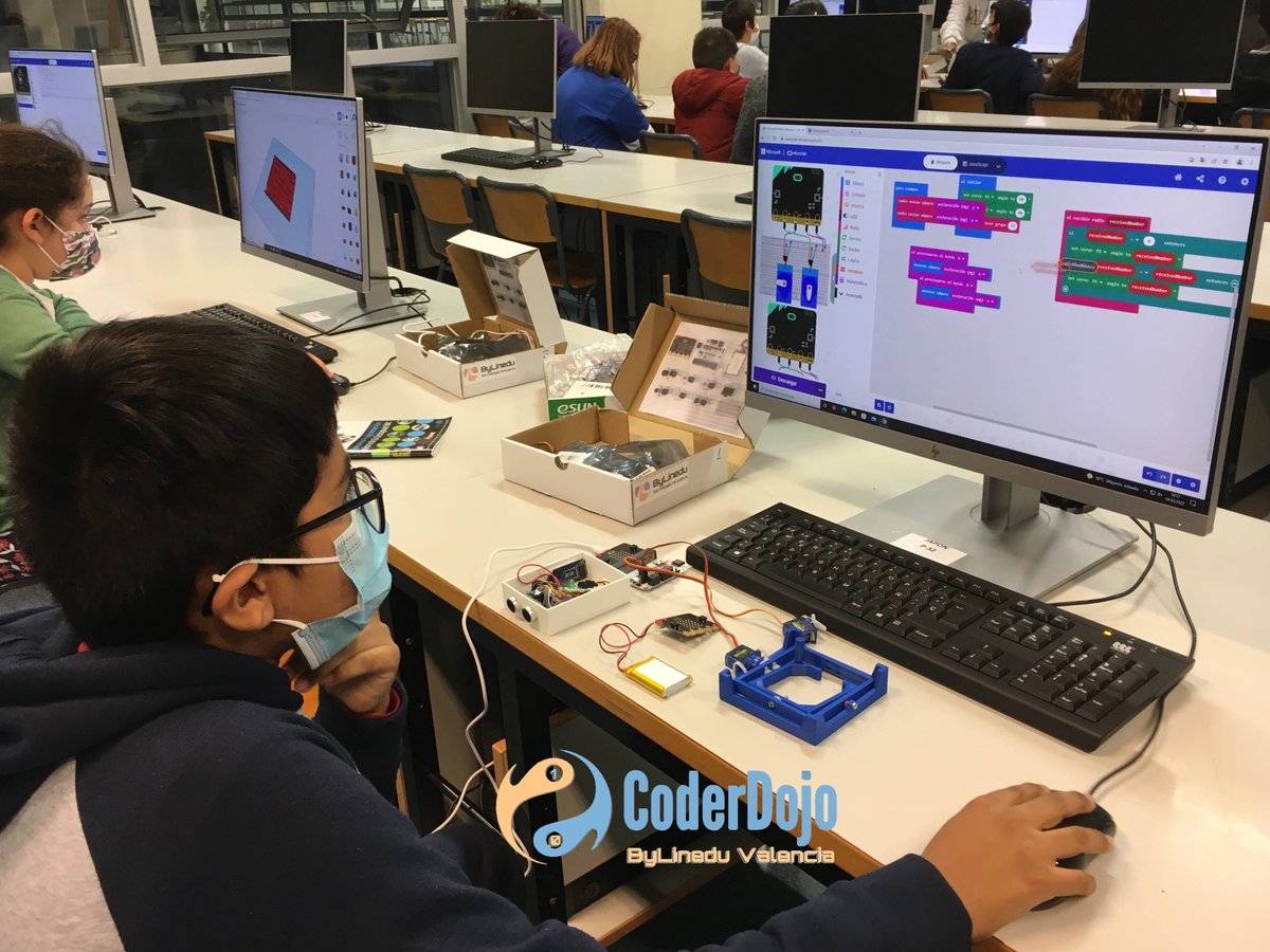 bylinedu's tweet image. @CoderDojoVLC es inlcusivo, muchos ninjas nos acompañan de: @elarcanazaret @ValenciaCaritas, Economato de la Fuente de San Luis o el IES El Clot.

Un proyecto de @etsid @bylinedu @CEFIREambitCTEM con  @fecyt_ciencia 

#AlianzaSTEAM #NinasEnPieDeCiencia #CoderDojoGIrls