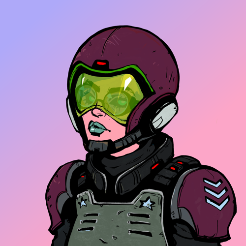 NeoMiamiTV's tweet photo. Natasha Ryder is Sgt. Syndi Creed #LunarForce https://t.co/7cLt4iCUJe