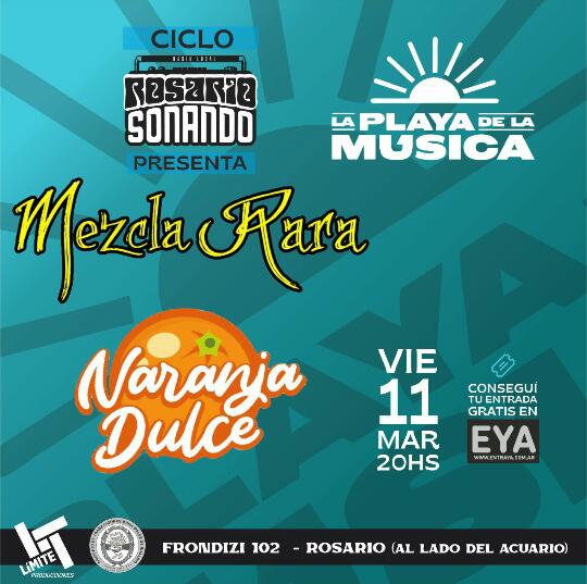VIERNES! GRATIS! 

ROCK Y CUMBIA. 
MEZCLA Y NARANJA. 

FIESTA DIJERON?😱😱😱😱