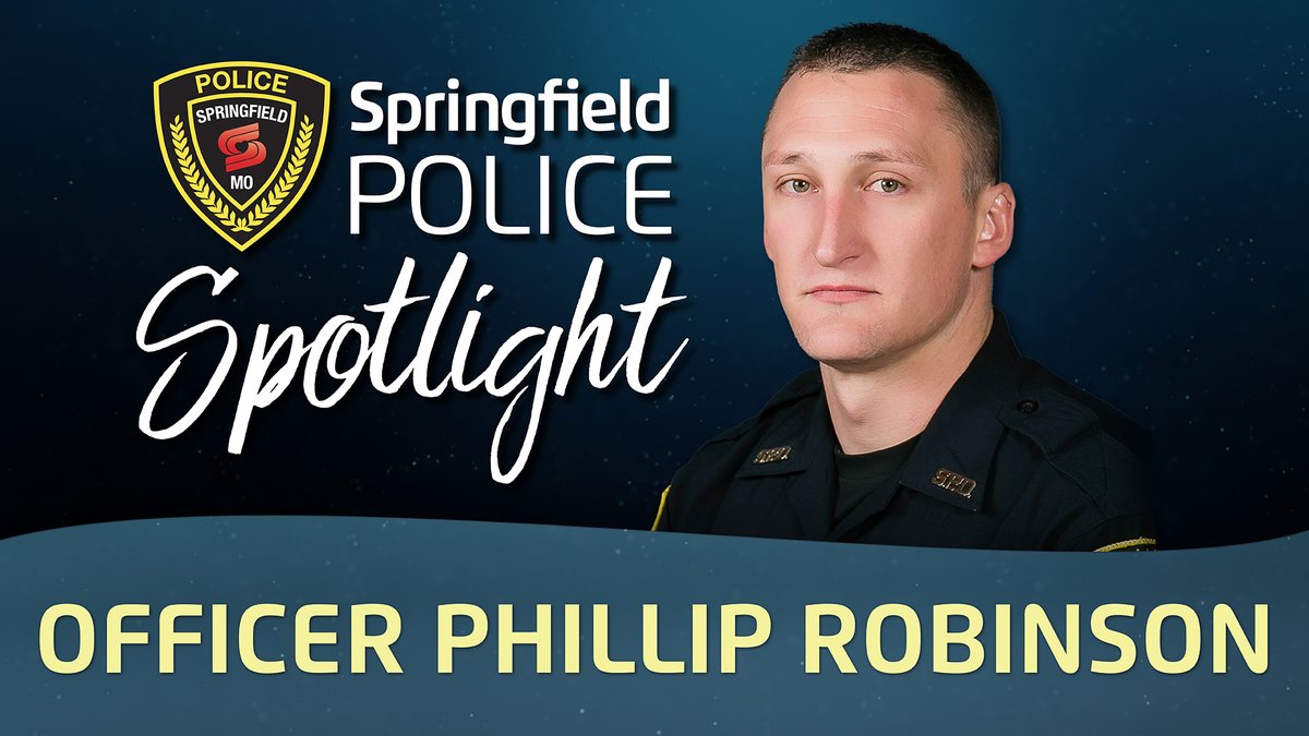 SGFPolice's tweet photo. π SUNDAY SPOTLIGHT π
"Officer Robinson was very patient and kind to all involved in the situation. It reflects well on the whole department." -Andrea
Thank you for everything you do for the community, Officer Robinson! π
#SPDProud
https://t.co/XWSR16G8sk https://t.co/U3f1aEIkdE