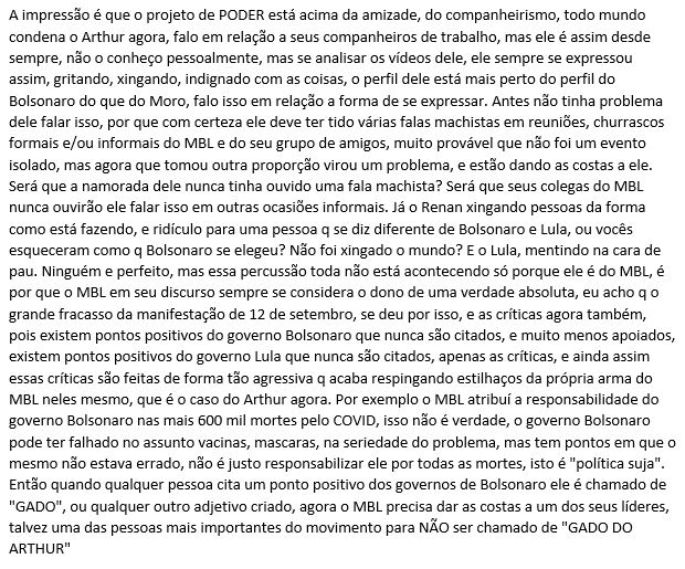 O MBL deveria banir o Arthur ou seguir firme com ele? #mamaefalei #AbreAsContasMBL #DerreteMBL #bolsonaro #lula #moro #eleicoes2022 #foraarthur