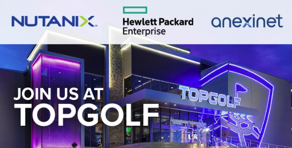anexinet's tweet photo. Please join @HPE @nutanix & @anexinet to network with your peers facing the same challenges and hear about industry shifts and trends. Then practice your own swing while enjoying appetizers and drinks. Sign up below! #anexify
https://t.co/yt1DQxx9tm https://t.co/UzIkWxEx7t
