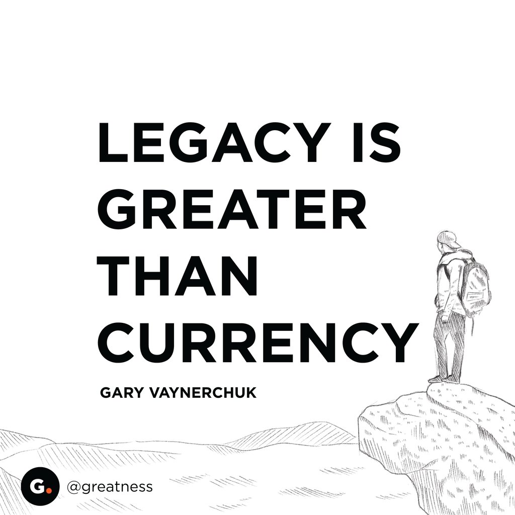 LewisHowes's tweet image. People will remember you for the impact that you make. 

The lives you change by being the best version of yourself will always be your legacy, not the amount of money you make. 

Leave a 💯  if you agree!