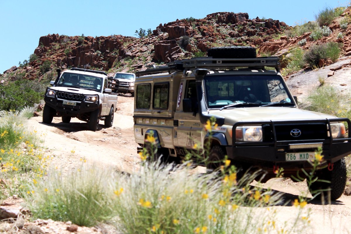BlkBoyAdventure's tweet photo. For our latest adventure,Black Boy Adventures explored Upington in the Northern Cape. An exciting exploration ensued,to the @AugrabiesFalls and  Riemvasmaak. Great memories were made with our fellow Outlanders,it indeed was an adventure to be remembered https://t.co/2gzD9qIIjc