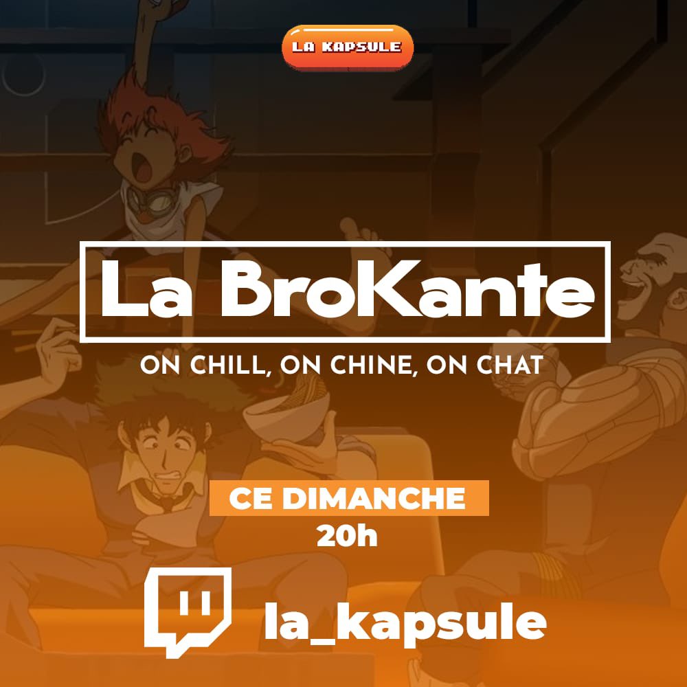 FrKorp's tweet photo. 🔴 La Kapsule💊 est en live!

On Chill, On Chine, On Chat!

Actu JV, nos jeux du moments, le film Batman, Elden Ring, tout ça en famille, au calme!

Lien du live:

https://t.co/jI1vvWwYy7

🔁 RT appréciés 

#LaKapsule💊 https://t.co/3SGBwVxNGB