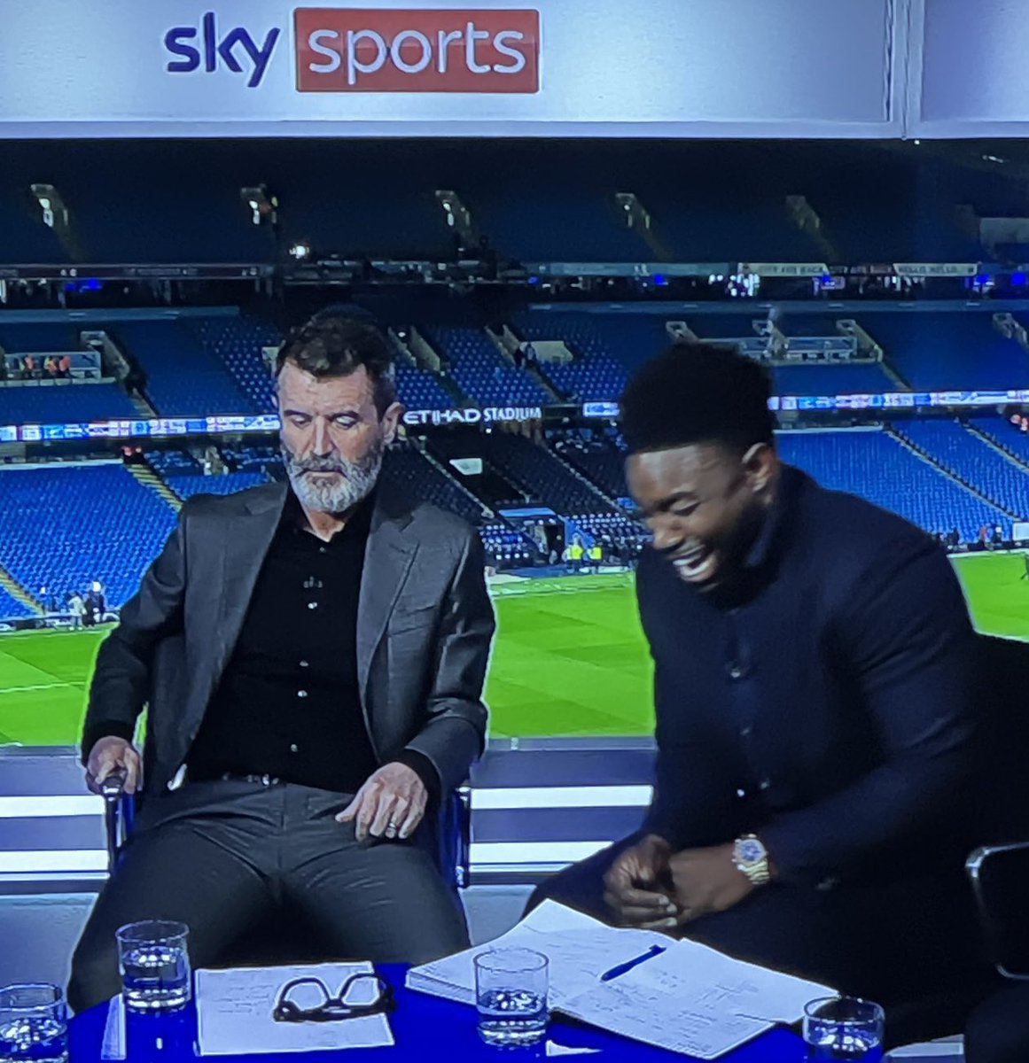 City_Chief's tweet image. This is why we love Micah Richards 💙😂