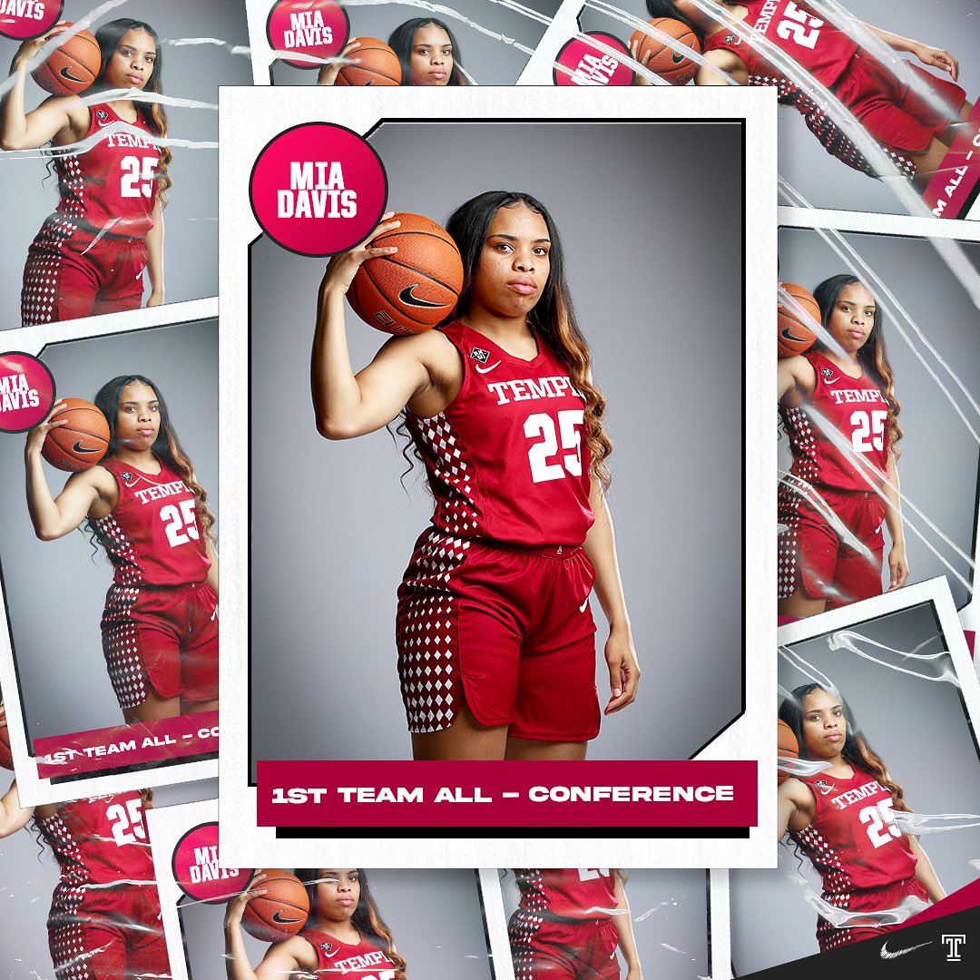 Congrats Mia! Fourth-straight season being named First Team-All Conference 👏🤩

#LockedIn