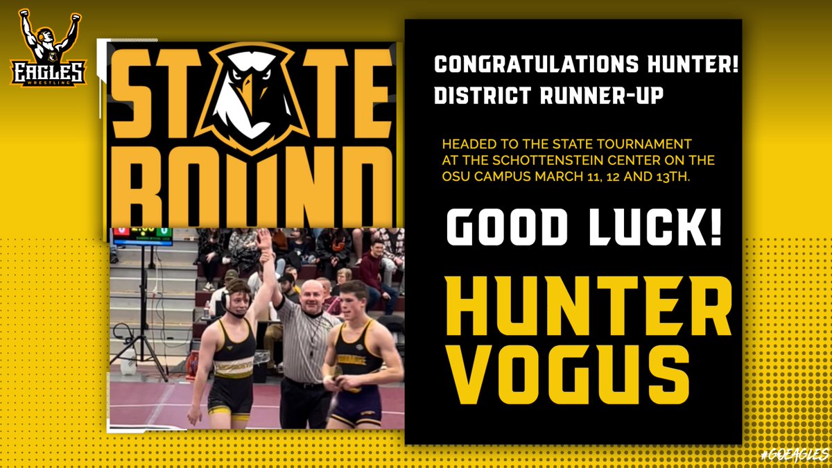 mhsgoeagles's tweet photo. Congratulations Hunter! State Bound! https://t.co/cp0ilw4uYc