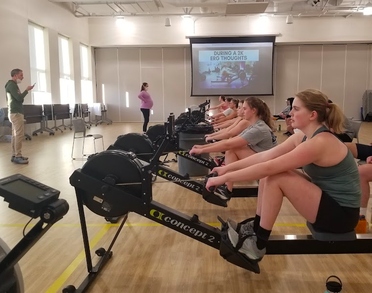 pennchartercrew's tweet photo. Tryouts, fitness testing, and getting the boats ready for the season. PC Rowing 2022 off to a great start! https://t.co/ZQ12UGqMdR