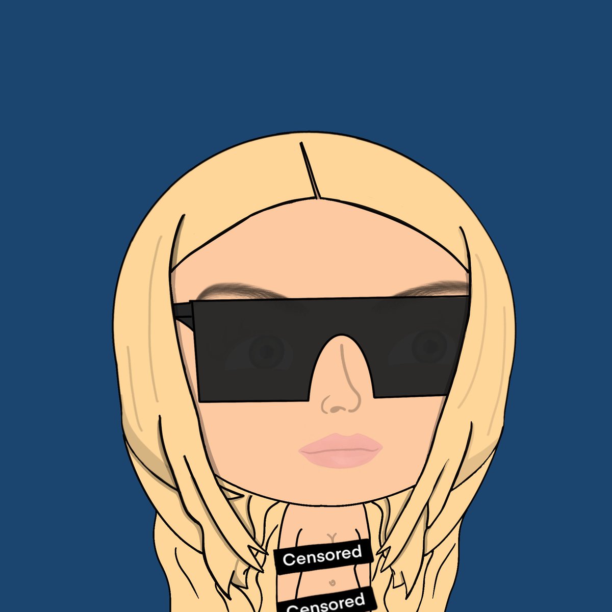 PinkHairNFT's tweet photo. @FierceStudioNFT @AKINGSNY @steveaoki I already joined the discord but had to show you my latest Sunglasses Fierce.  She needs some @AKINGSNY clothes!  😎 https://t.co/s4WM3Wf304