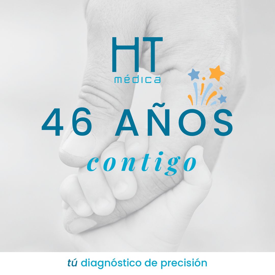 HTmedica's tweet photo. Hoy celebramos un día especial, @HTmedica cumple 46 años.
¡Toda una vida contigo!
Y seguimos contigo con el compromiso de ofrecerte un servicio de calidad.
Gracias a todos por hacerlo posible.
#HTContigo
#CentrosHTMédica
#radiologia #anatomíapatológica
#46AniversarioHTMédica https://t.co/Rdilh76M1p
