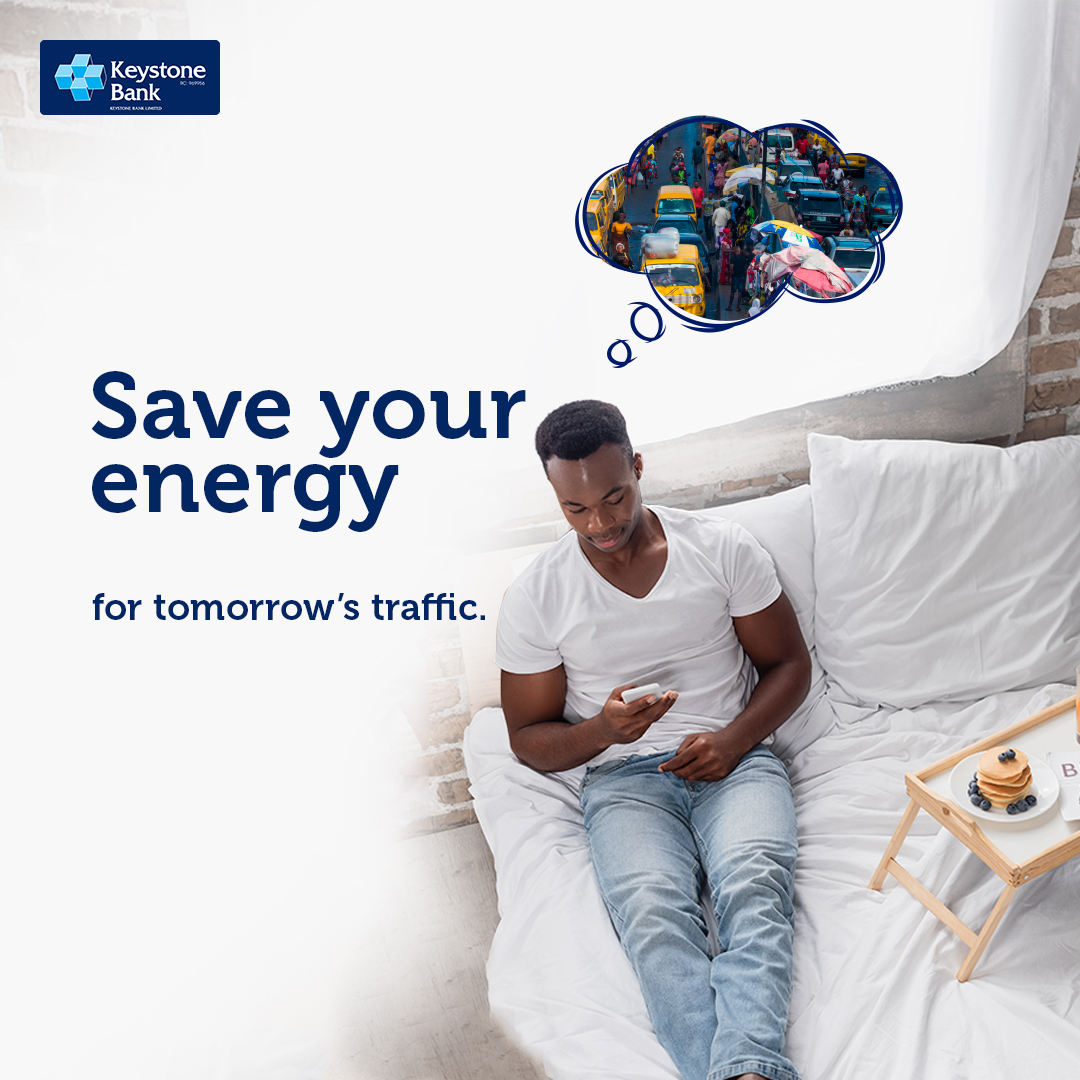keystonebankng's tweet photo. Rest, so you can have enough energy to hustle for your daily 2k and much more, tomorrow.

#KeystoneBants https://t.co/kMtTyqlTAN