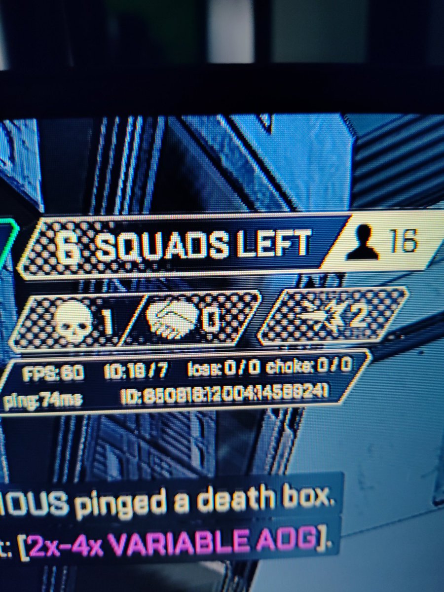 DrDisconnects's tweet photo. Doctors be efficient tho....@PlayApex https://t.co/7GQjcZWozS