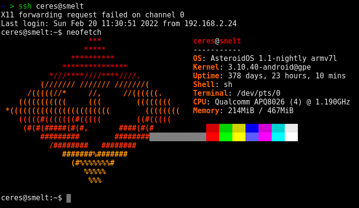 MagneFire_'s tweet photo. Well, well, well an uptime of more than a year on a smartwatch. This must mean something right?
#AsteroidOS #neofetch #Linux https://t.co/2dAxiMcRk4