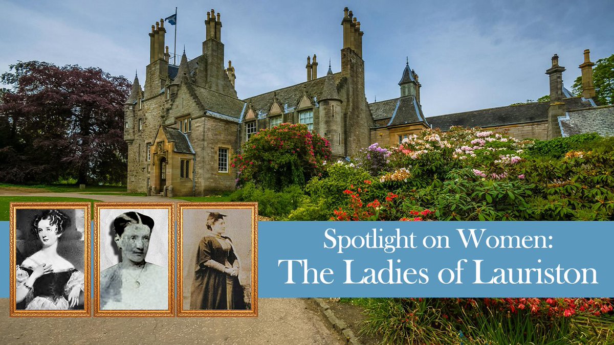 Join us on #InternationalWomensDay for 'Ladies of Lauriston; - an Edinburgh Living History digital documentary looking at some of the remarkable women connected to Lauriston Castle over the centuries. 
Join here: facebook.com/events/9189952… 
#InternationalWomensDay2022 #women