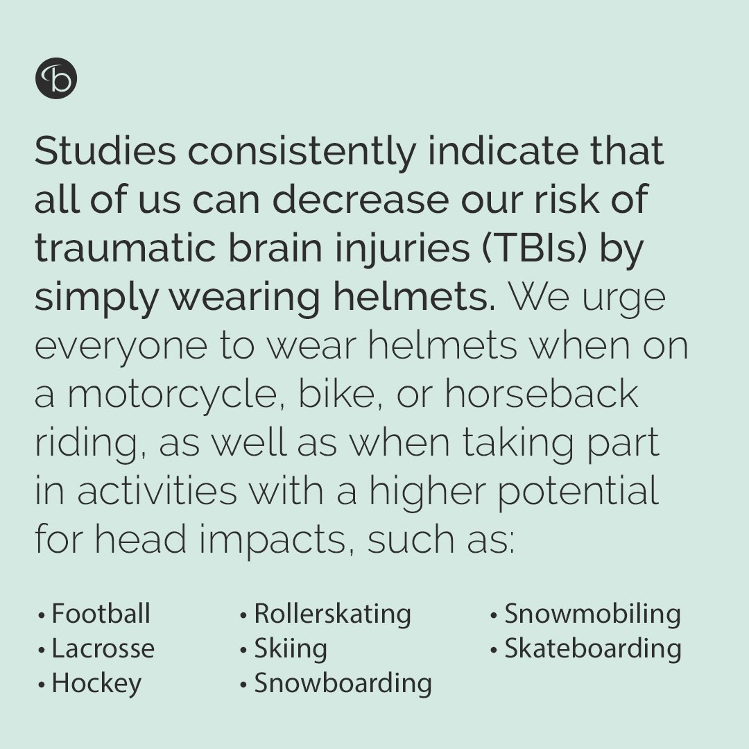 BrainMDHealth's tweet photo. We know it's not fun, but please WEAR A HELMET ๐ค Trust us! At least 2.8 million Americans sustain a traumatic brain injury every year. #mentalhealth #tbisupport #tbiawareness #braininjuryawareness #braininjuryawarenessmonth #concussion #concussionrecovery https://t.co/8RZAq5cA6w