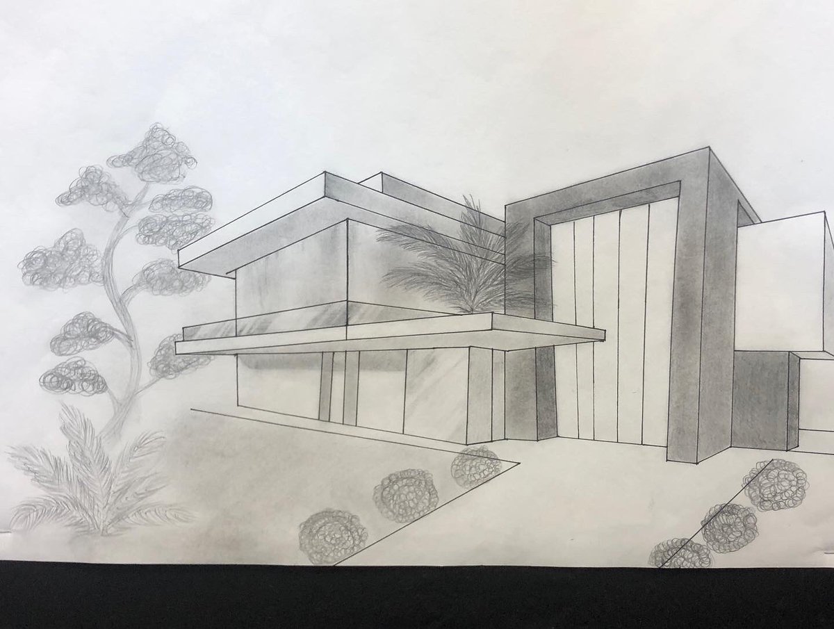 DatArtClassTho's tweet photo. Close ups of some more #2pointperspective drawings @LandrumMS @springbranch_va https://t.co/JIy7c8rGMj