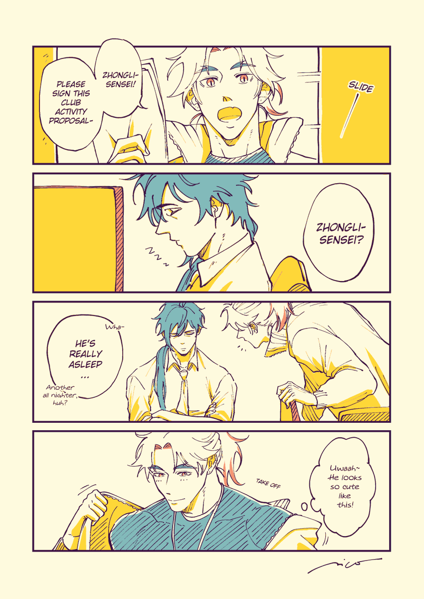 [R→L]
childish antics #ittozhong #itto #zhongli #原神 