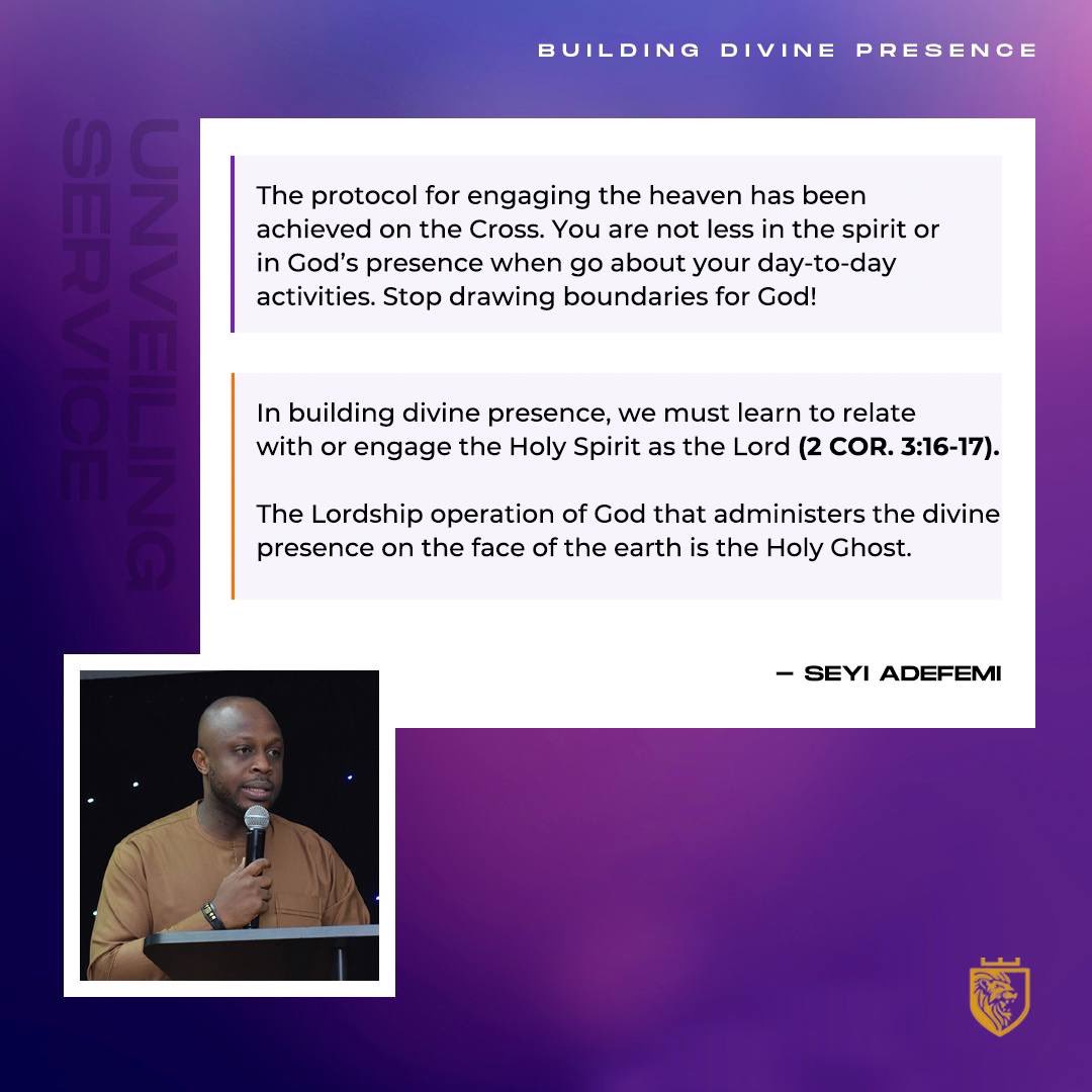 CuttingEdge_NG's tweet photo. It is only in the place where the Spirit is Lord that we have true liberty, liberty to be all we truly are, courage to do and become all that we should be.
#TeachingExcerpts
#TheGoverningChurch
#Lagos https://t.co/CoGLCxgqtb