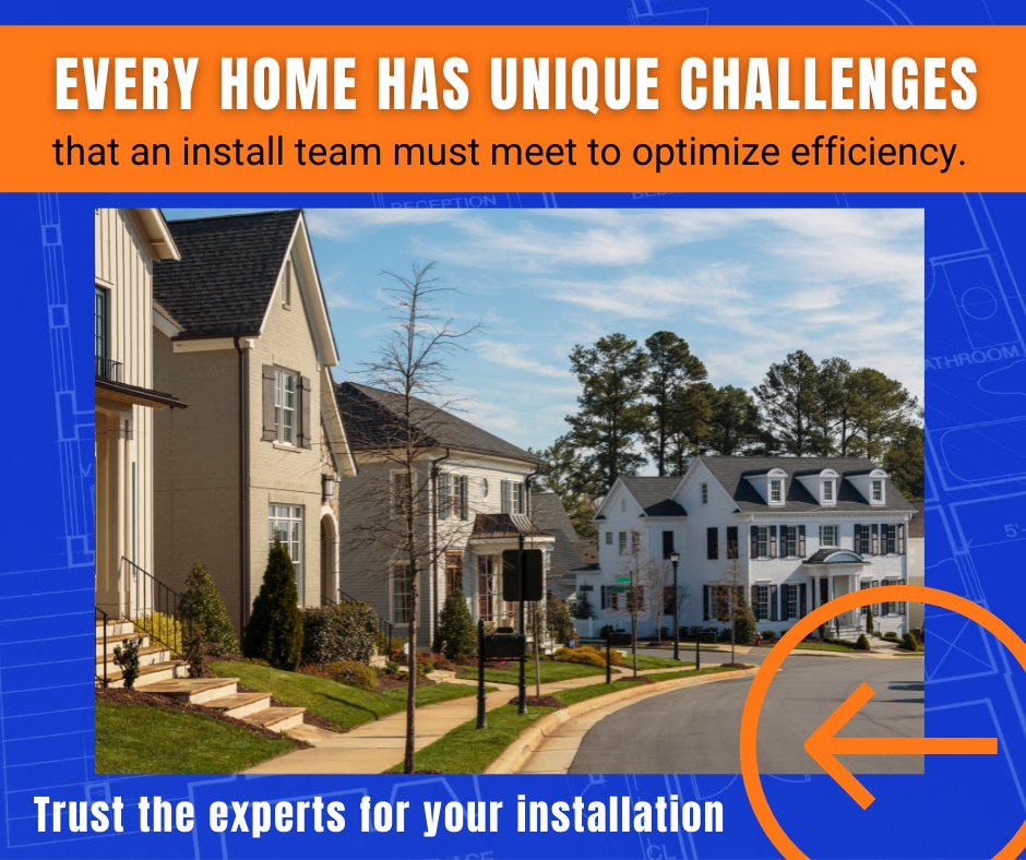 There are unique challenges to every home that need to be met. The correct system and a proper installation are crucial for a safe and reliable system that will function at optimum efficiency. https://t.co/rOzl3QHZNp